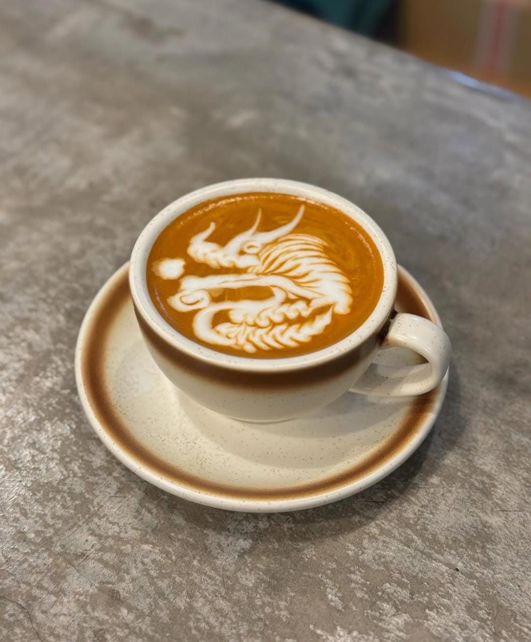 Coffee at Helmet Cafe
